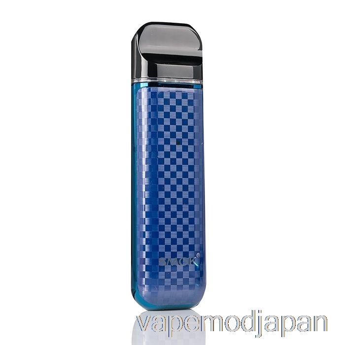 VAPE MOD SMOK NOVO 2 25W ポッドシステム ブルーカーボンファイバー
